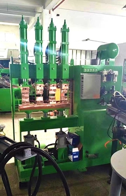 Buzdolabı Kondenser Tel Otomatik Kaynak Makinesi 150KVA Çok Kafa 380V