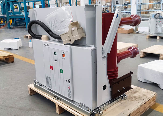 VS1-24 Serisi Vakumlu Devre Kesici El Arabası Tipi Dahili Yüksek Gerilim 24KV
