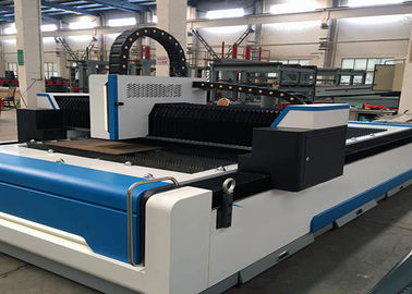 Hafif Çelik Fiber CNC Lazer Kesici, 1500 X 3000mm 1000W Fiber Lazer Kesim Makinesi