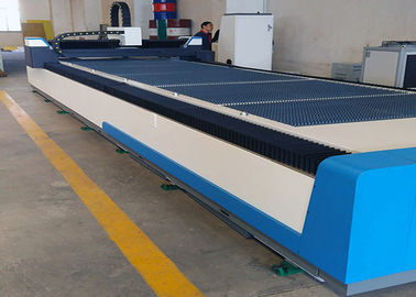 Alüminyum İçin Yüksek Verimli CNC Lazer Kesim Makinesi 2000W 1500 X 6000mm