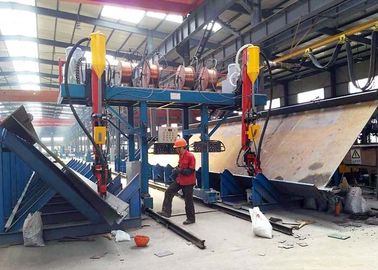 2000mm Web Yükseklik H Kiriş Hattı, Otomatik T Tipi SAW H Kiriş Kesme Makinesi