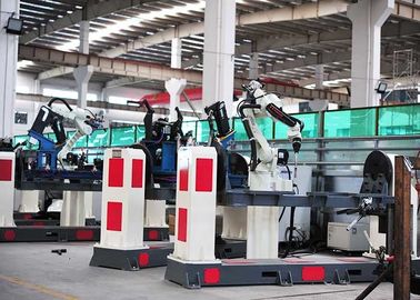 Araba Parçaları Otomatik Kaynak Makinesi, LED Dokunmatik Renkli Ekran Robotik Kaynak Armatürleri
