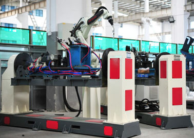 Araba Parçaları Otomatik Kaynak Makinesi, LED Dokunmatik Renkli Ekran Robotik Kaynak Armatürleri