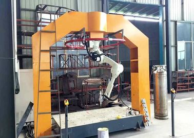 Çelik Boru Plakaları 300W Çok Yönlü için 3D Fiber Lazer Robotik Kesme Sistemi