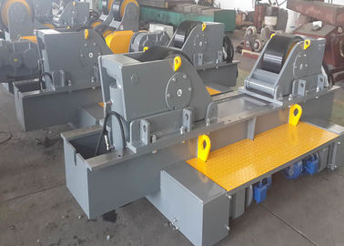 40 T Hidrolik Boru Kaynak Ekipmanları Rotator Fit Up Tankı Dönen Rolls 380 V