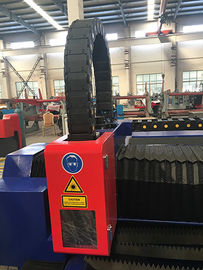 500W Karbon CNC Çelik Kesme Makinesi, 1500X3000mm Lazer Metal Kesme Ekipmanları