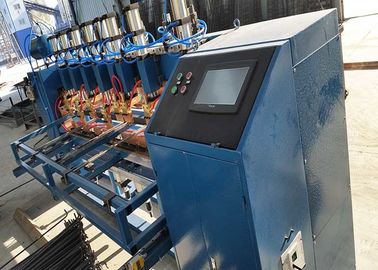 Özelleştirilmiş Renkli 100KVA Otomatik Hasır Çok Noktalı Nokta Kaynak Makinesi