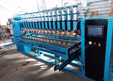 Özelleştirilmiş Renkli 100KVA Otomatik Hasır Çok Noktalı Nokta Kaynak Makinesi