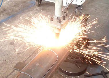 Lamba Kapısı Lazer Boru Kesme Makinesi, 50 Hz Özel Renkli CNC Boru Kesici