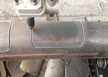 Lamba Kapısı Lazer Boru Kesme Makinesi, 50 Hz Özel Renkli CNC Boru Kesici