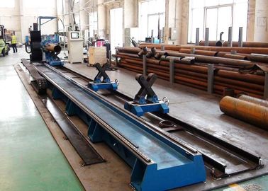 CNC4 Alev Plazma Tüpü Kesme Makinesi Özelleştirilmiş Gerilim 200-1400mm Boru Çapı