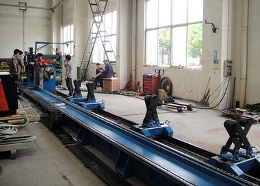 CNC4 Alev Plazma Tüpü Kesme Makinesi Özelleştirilmiş Gerilim 200-1400mm Boru Çapı