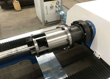 Otomatik CNC Boru Kesme Makinası Paslanmaz Çelik Metal Elyaf Lazer 380V / 50Hz