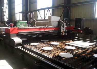 CNC Gantry Tipi Gaz ve Plazma Kesme Makinası 1 Gazlı Meşale 1 Plazma Meşalesi