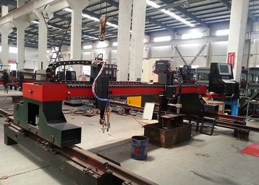 CNC Gantry Tipi Gaz ve Plazma Kesme Makinası 1 Gazlı Meşale 1 Plazma Meşalesi