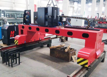 CNC-4000X12000 Portal Tipi Gaz ve Plazma Kesme Makinası 1 Gaz Meşalesi 1 Plazma Meşale