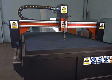 Çelik CNC Plazma Kesim Makinesi CNC2-1500X3000 Masa Tipi Alev Yüksek Doğruluk
