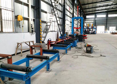 HZL-1500 Hidrolik Otomatik Merkezleme H kiriş Montaj Makinesi 1500mm Web Yüksekliği