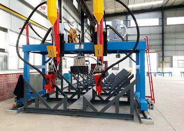 200-800 Mm Web Genişliği H Kiriş Üretim Hattı LMH-5000 Otomatik Özelleştirilmiş Ray Mesafesi