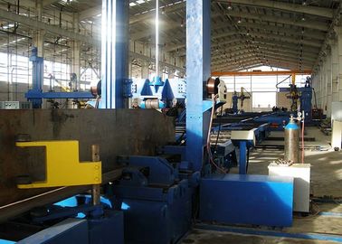 Ağır Hizmet H Kiriş Üretim Hattı 2000mm Web Yüksekliği 380V Üç Faz 50Hz