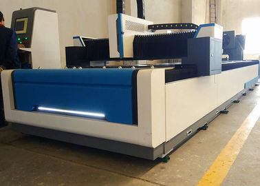 Yüksek Verimli CNC Lazer Çelik Kesme Makinesi, 1000W 1500 X 6000mm Endüstriyel Lazer Kesici