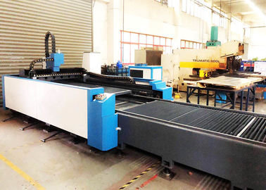 Auotomatik Değişim Tablosu Lazer Levha Kesme Makinesi FL-3015-1000W Yüksek Kesme Hızı