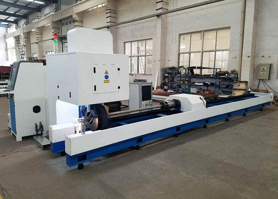 Yüksek verimlilikli CNC boru kesme makinesi 3000W Su soğutma galvanizli demir