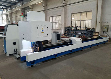 Paslanmaz Çelik Metal Elyaf CNC Boru Kesme Makinesi 2000W Otomatik 6mm Kalınlık