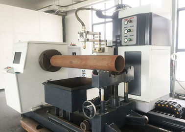 6 Eksen Kesişen CNC Plazma Boru Kesme Makinası 60-600mm Boru Çapı