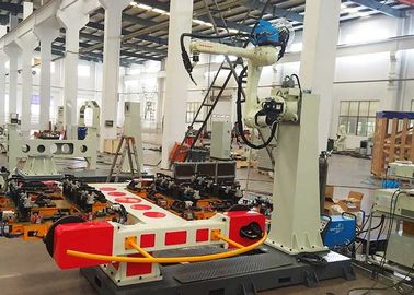 Alüminyum Tepsi / Alüminyum Palet Kaynak İçin Otomatik Robotik Kaynak Sistemleri İstasyonu