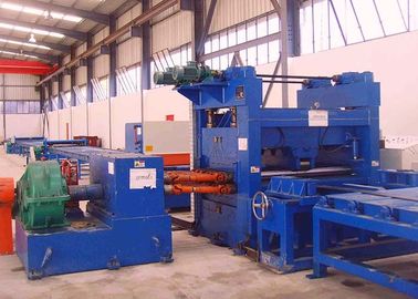 Uncoiling Tesviye Bobin Kesme Makinesi Işık Kutbu İçin Uzunluk Hattına 5x1250 Kesme