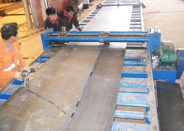 Kenar ve Konik Çelik Levha Kesiminde Düşük Gürültülü Dilme Makinesi Işık Direği Kaynak Makinesi