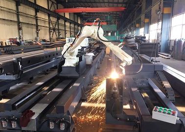 RCS Serisi Robotik Plazma Kesim İstasyonu, Hypertherm MAXPRO200&#39;lü Uzun Çelik Ürünler İçin
