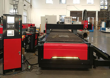 ABD Hypertherm ile Kalın Metal Plaka Ve Çelik Boru CNC Plazma Kesme Makinesi